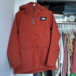 The North Face rust orange snowboard jacket